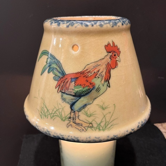 Other - Rooster Ceramic Candle Holder